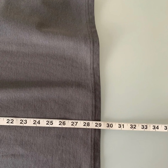 Criquet Men's Long Sleeve Pique Polo Shirt Pima Cotton Large Gray L golf 125$ - Picture 8 of 8